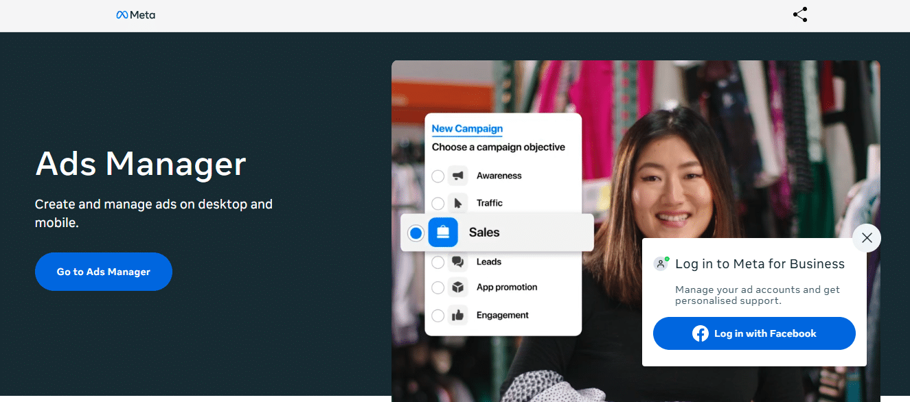 Meta ads manager