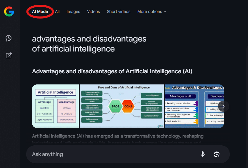 Google AI Mode